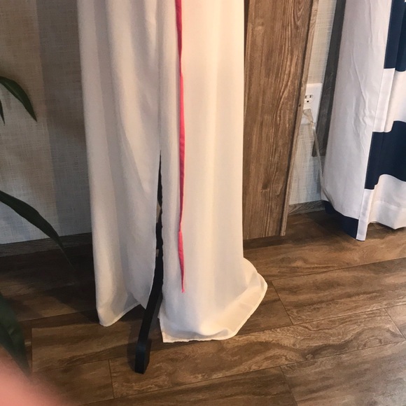 Rachel Kate Chevron 3 Tone Maxi Dress - Picture 3 of 5